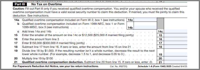 How Will I Deduct Overtime Pay On My Taxes Next Year?